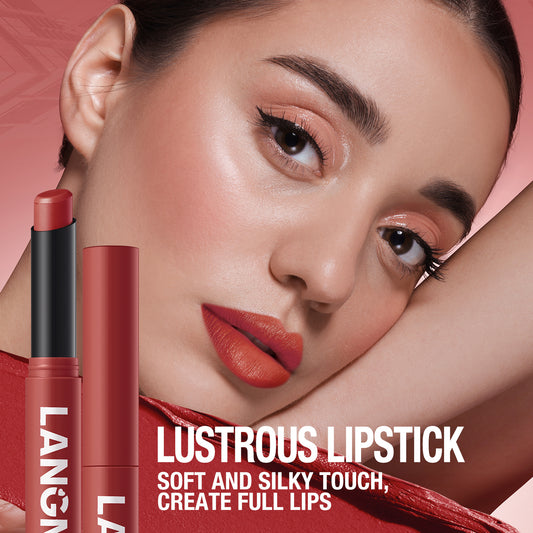 5-Color Angled Rotating Matte Lipstick Single Piece
