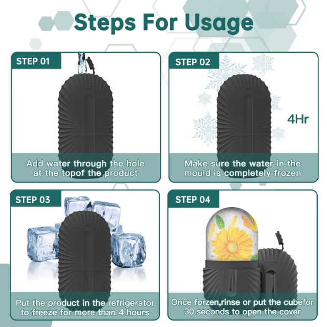 Dual-head Massage Roller Facial Massage Tool Set