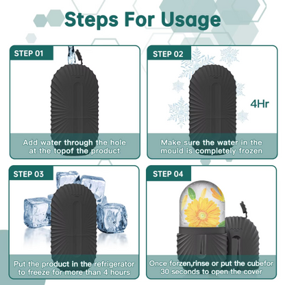 Dual-head Massage Roller Facial Massage Tool Set